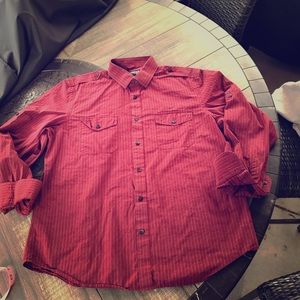 Express Men’s Modern Fit Button Down SZ Large